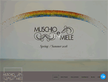 Tablet Screenshot of muschioemieleboutique.it